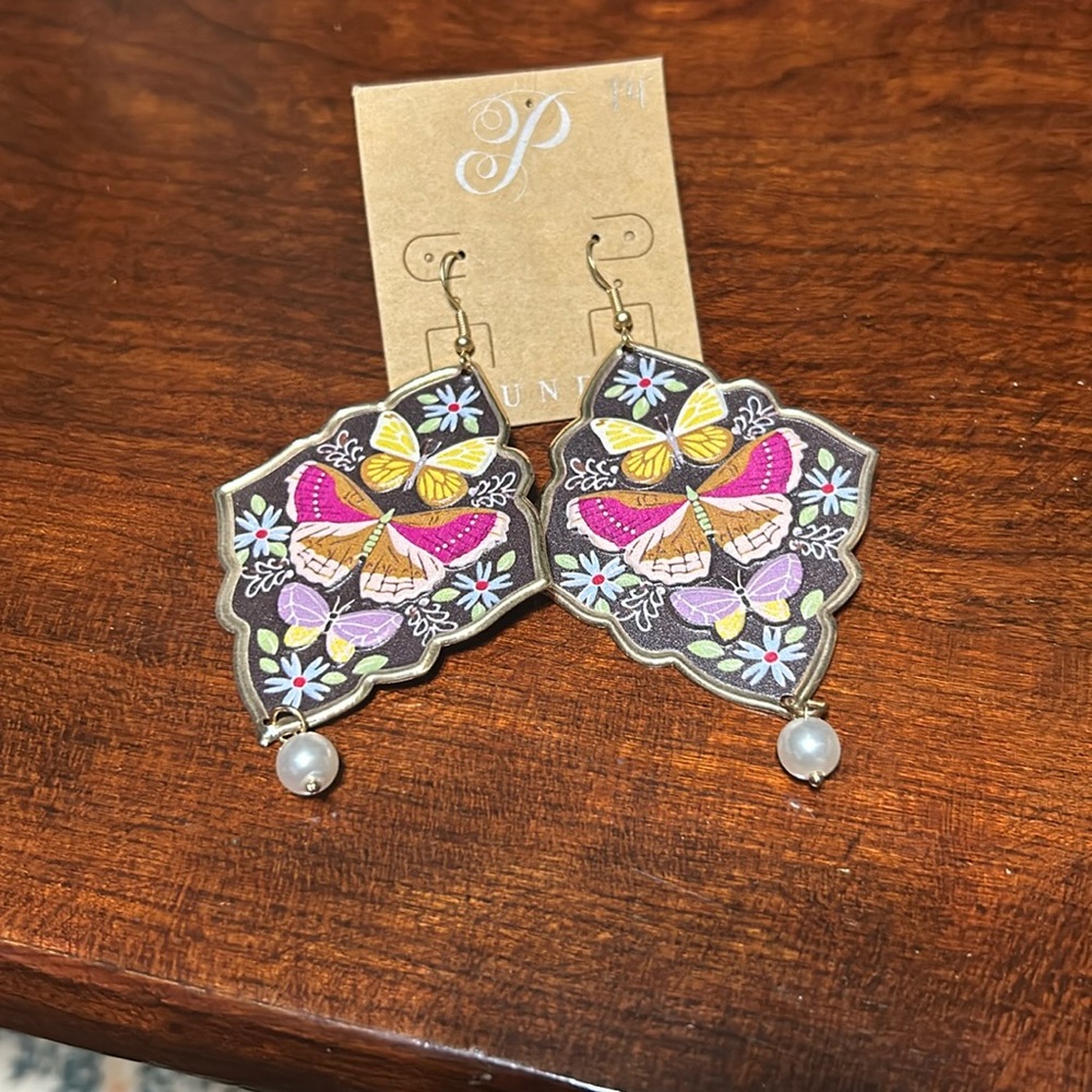 Plunder Tin Earrings